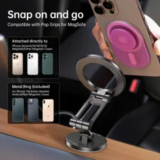 SYNCWIRE Autohouder MagSafe Magnetisch iPhone 16 15 14 Pro Max — miniatuur 7