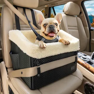 PETSFIT Hondenautostoel tot 12kg Afneembare Hoes — miniatuur 1