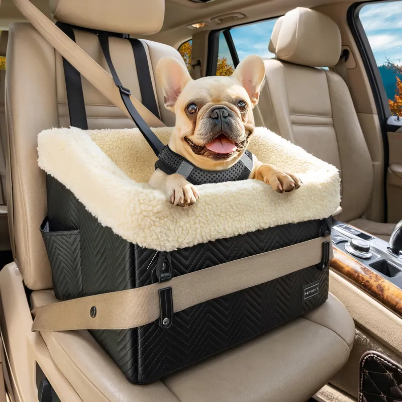 PETSFIT Hondenautostoel tot 12kg Afneembare Hoes — foto 1