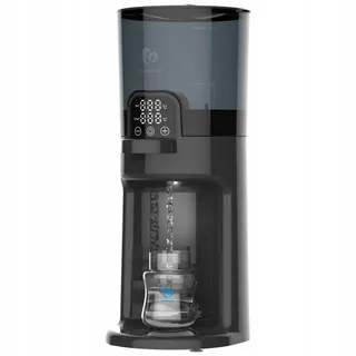 BELLABABY Flessenwarmer Baby Zwart met Bakje — miniatuur 2