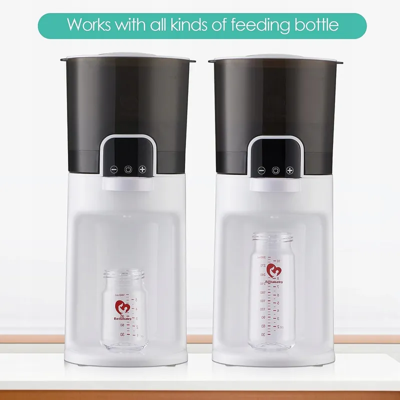 BELLABABY Flessenwarmer Baby Zwart met Bakje — foto 6