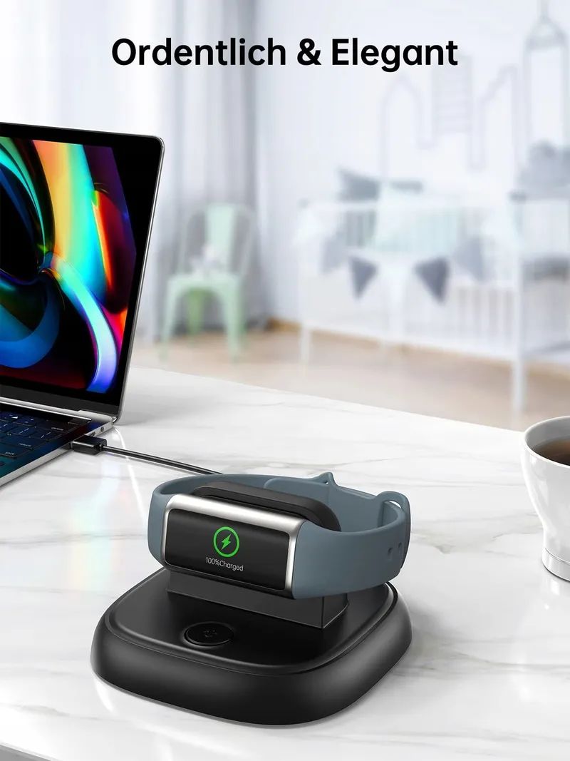 LVFAN Oplader Fitbit Charge 6 Snel Magnetisch met Reset Kabel — foto 7