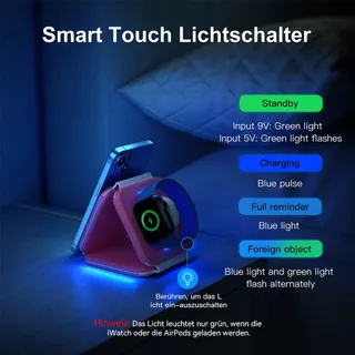 ZUMSEY Draadloos Laadstation iPhone Apple Watch — miniatuur 5
