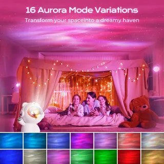FULEN Sterrenhemel Projector LED Nachtlicht Aurora — miniatuur 2