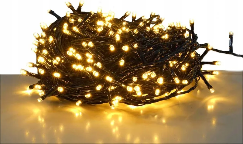 GRESONIC Lichtsnoer Kerst Binnen Buiten 400 LED Warm Wit — foto 9