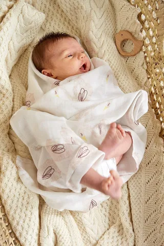 Mousseline Luierdoeken Voor Baby's 3 Stuks — miniatuur 9