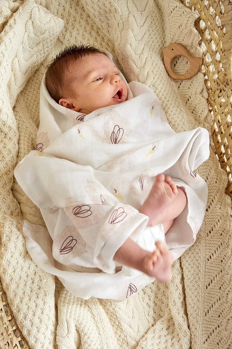 Mousseline Luierdoeken Voor Baby's 3 Stuks — foto 9