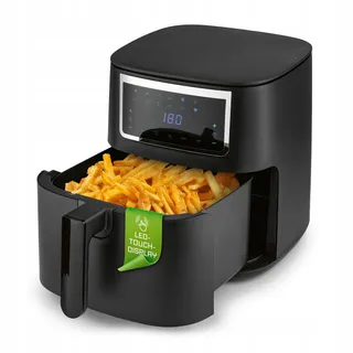 GOURMETMAXX Airfryer 6,5L Touchscreen 9 Functies — miniatuur 1