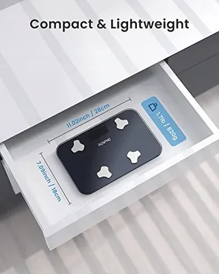 RENPHO Mini Digitale Weegschaal Vet Spieranalyse 180kg — miniatuur 2