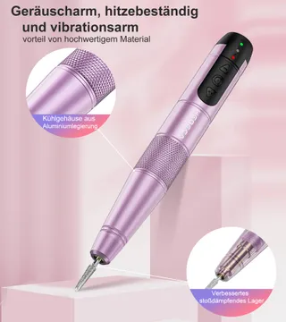 HEBECA Draadloze Nagelfrees 20000 rpm Manicure Set — miniatuur 5