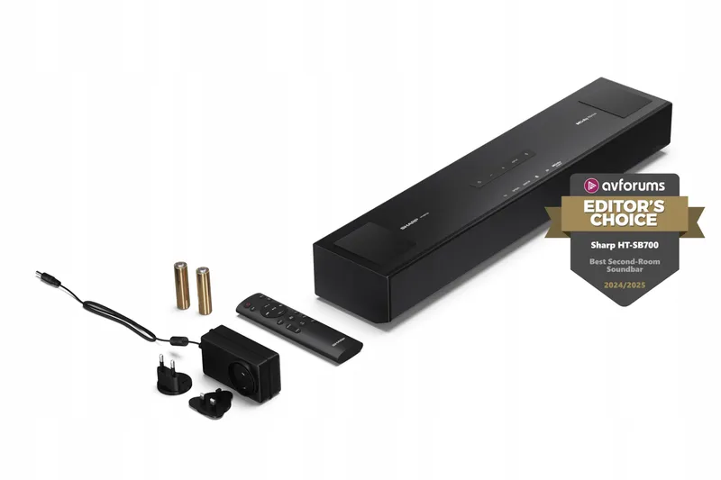 SHARP Compacte Soundbar Dolby Atmos 140W Bluetooth HDMI AUX-In — foto 7