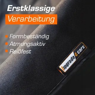 UPGRADE4CARS Waterdichte Voorstoelhoes Auto Universeel — miniatuur 4