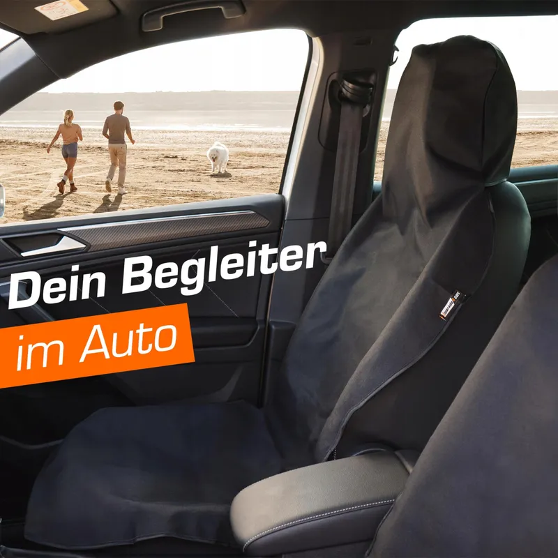 UPGRADE4CARS Waterdichte Voorstoelhoes Auto Universeel — foto 6