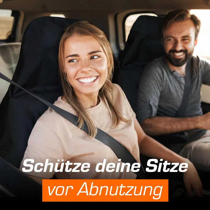 UPGRADE4CARS Waterdichte Voorstoelhoes Auto Universeel — foto 2