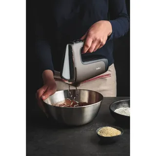 TEFAL Power Mix Silence Handmixer 600W Stille Motor Turbo — miniatuur 3