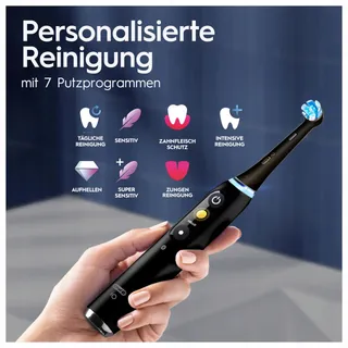 ORAL-B iO Series 9 Plus Tandenborstel 3 Opzetborstels Onyx — miniatuur 4