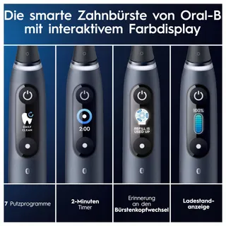 ORAL-B iO Series 9 Plus Tandenborstel 3 Opzetborstels Onyx — miniatuur 5
