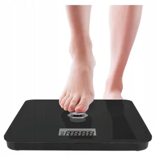 PROFICARE Personenweegschaal Zonder Batterij 5-180kg LCD Zwart — miniatuur 8