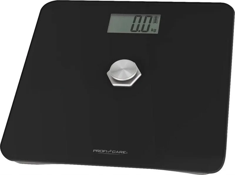 PROFICARE Personenweegschaal Zonder Batterij 5-180kg LCD Zwart — foto 1