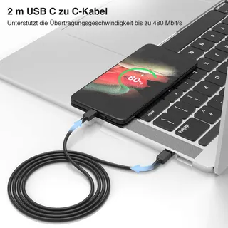 USB-C Snellader 45W Samsung Galaxy Zwart — miniatuur 6