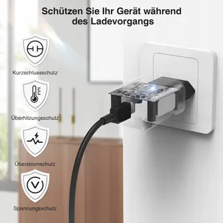 USB-C Snellader 45W Samsung Galaxy Zwart — miniatuur 2