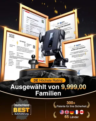 VANMASS Autohouder Telefoon iPhone Android Universeel — miniatuur 2