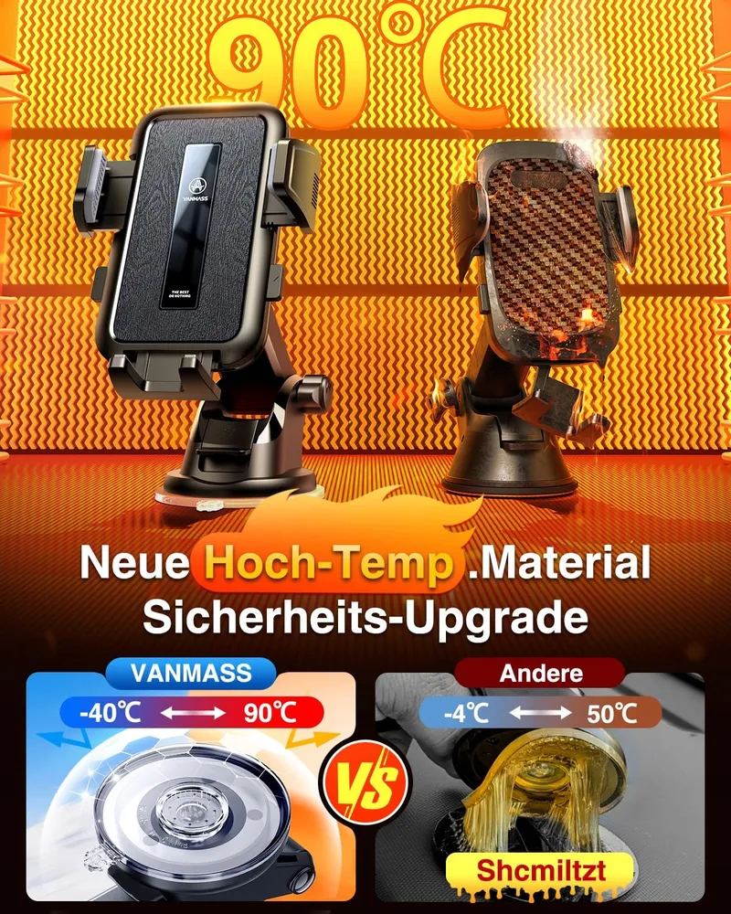 VANMASS Autohouder Telefoon iPhone Android Universeel — foto 8