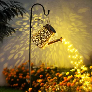 GIGALUMI Solar Gieter met Verlichting Tuin Waterdicht — miniatuur 1