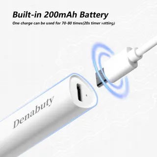 DENABUTY Mini UV LED Nagellamp Draagbaar Wit — miniatuur 5