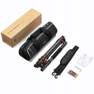 K&F CONCEPT Carbon Statief 172cm Met Monopod Voor Camera's — miniatuur 8