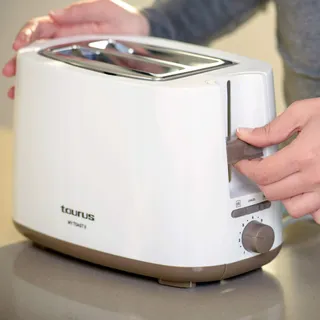 TAURUS Mytoast II Broodrooster 750W 2 Sleuven Stop Opwarmen Ontdooien — miniatuur 6