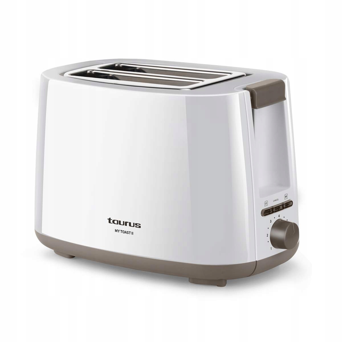 TAURUS Mytoast II Broodrooster 750W 2 Sleuven Stop Opwarmen Ontdooien