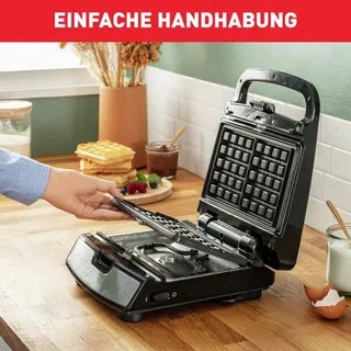 TEFAL Snack Collection 4-in-1 Combi Apparaat 700W Zwart RVS — miniatuur 3