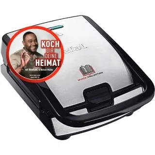 TEFAL Snack Collection 4-in-1 Combi Apparaat 700W Zwart RVS — miniatuur 2