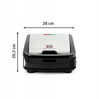 TEFAL Snack Collection 4-in-1 Combi Apparaat 700W Zwart RVS — miniatuur 7