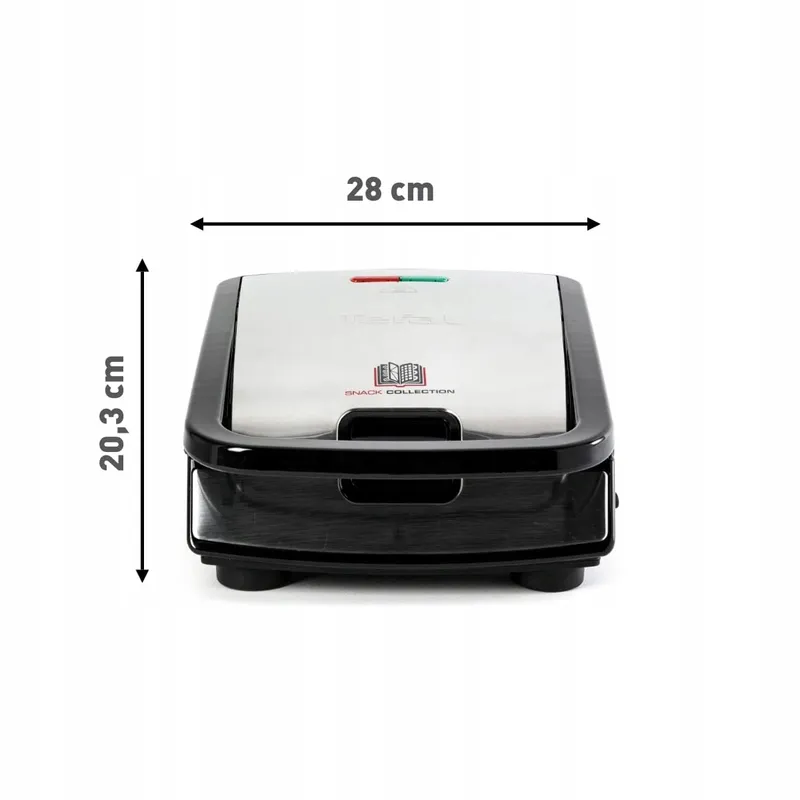 TEFAL Snack Collection 4-in-1 Combi Apparaat 700W Zwart RVS — foto 7