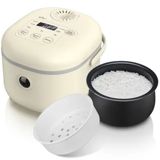 BEAR Rijstkoker 350W 6 Functies met Stoompan 2-4 Personen — miniatuur 1