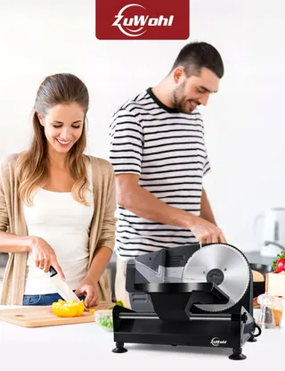 Elektrische Allessnijder 200W Vlees Brood RVS — miniatuur 6