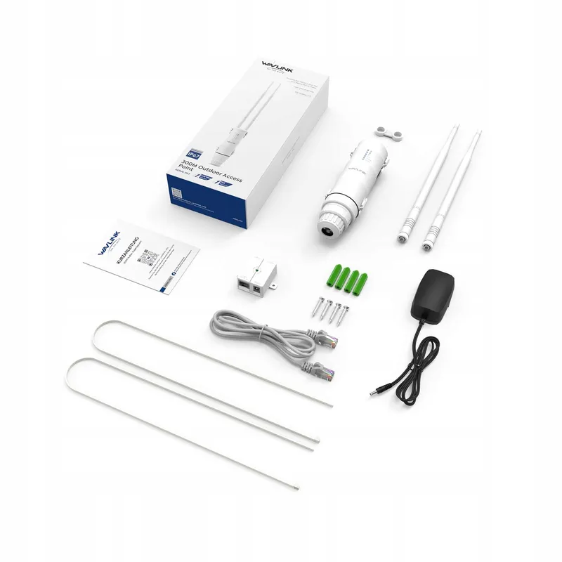 WAVLINK N300 Outdoor WLAN Repeater 300Mbit/s PoE AP Router — foto 9