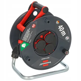 BRENNENSTUHL Garant V2 Kabelhaspel 40m Buiten 3 Stopcontacten IP44 — miniatuur 2