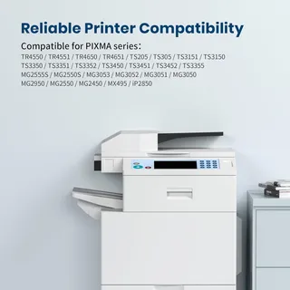 WASHOPE PG575XL Zwarte Inkt Canon Pixma TS3550i TR4750i 2-delig — miniatuur 2