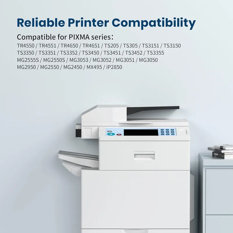 WASHOPE PG575XL Zwarte Inkt Canon Pixma TS3550i TR4750i 2-delig — foto 2
