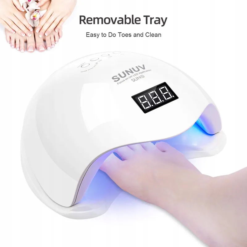 SUNUV SUN5 Smart 2.0 UV LED Nagellamp Timer LCD — foto 5
