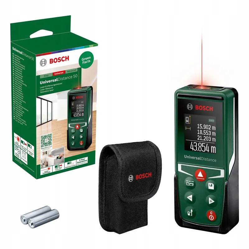 BOSCH UniversalDistance 50 Laser Afstandsmeter tot 50m Meetfuncties — foto 2