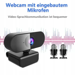 DDKJ Webcam 1080P Full HD Microfoon Computers Laptops — miniatuur 4
