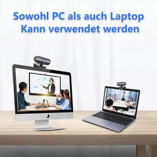 DDKJ Webcam 1080P Full HD Microfoon Computers Laptops — miniatuur 6