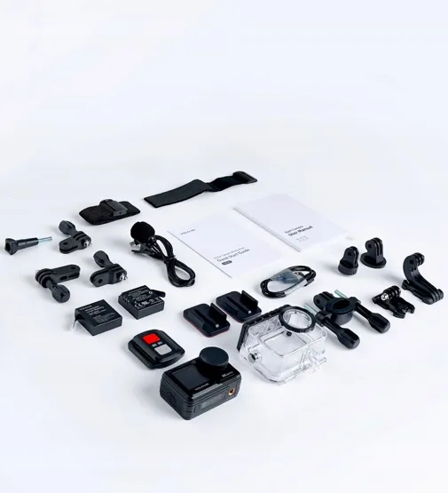 WOLFANG GA420 Actiecamera 4K 60FPS Waterdicht WiFi EIS Dual Screen — foto 16
