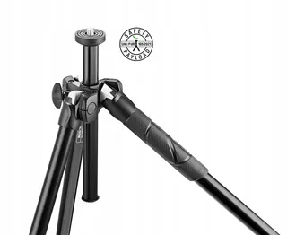MANFROTTO 290 Licht Statief met Videokop Zwart — miniatuur 2