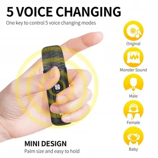 MUMUWIND Bluetooth Karaokeset Met Microfoons En Speaker — miniatuur 4