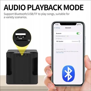 MUMUWIND Bluetooth Karaokeset Met Microfoons En Speaker — miniatuur 3